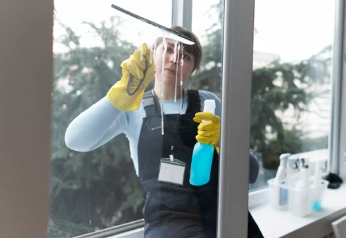 Nettoyage de vitres intérieures et extérieures à Misérieux